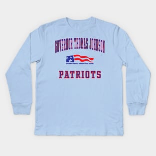 Governor Thomas Johnson High School Patriots Premium C1 Kids Long Sleeve T-Shirt